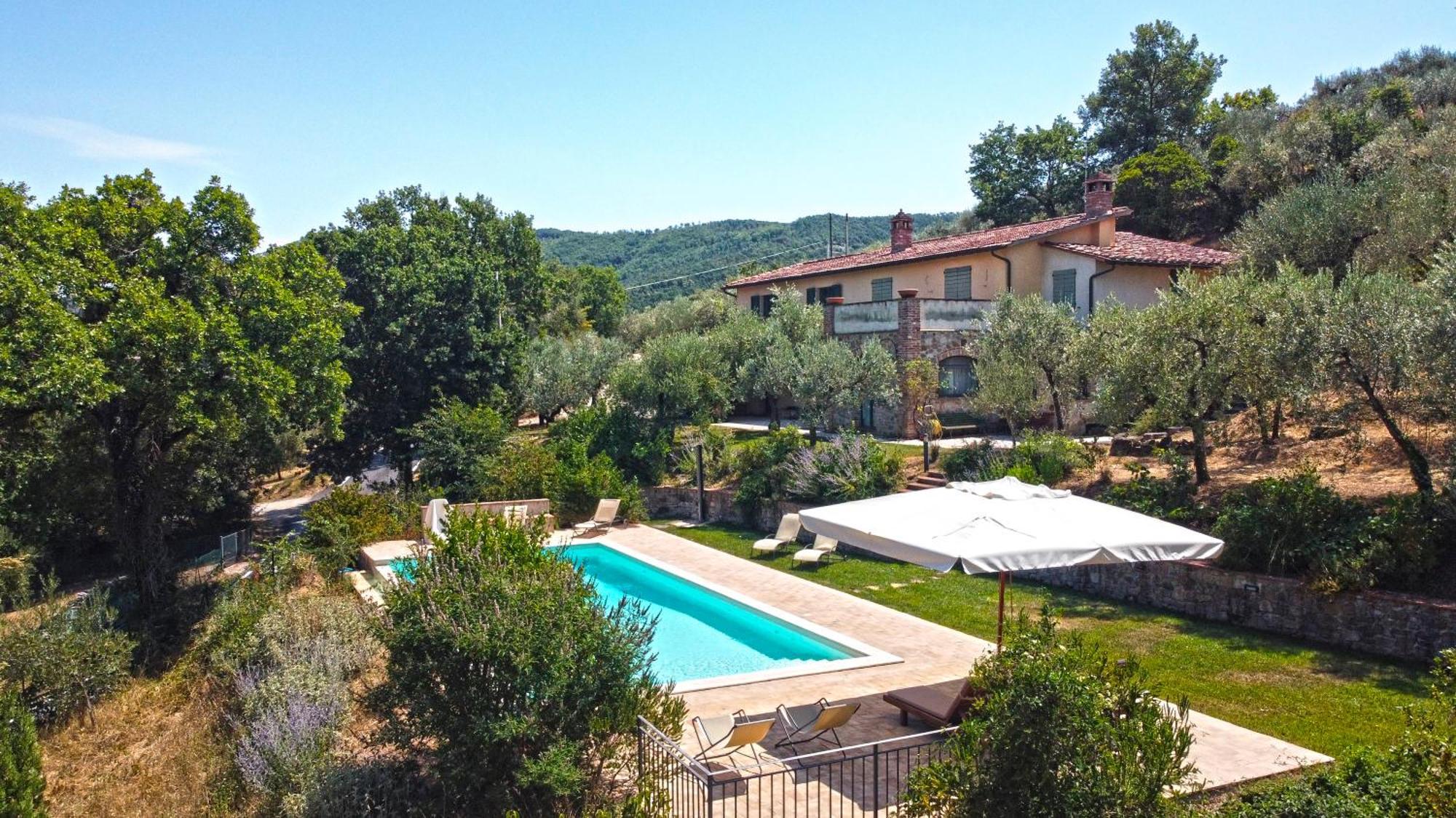 Fonte Pace Luxury Villa - A Fontanaro Property Paciano エクステリア 写真